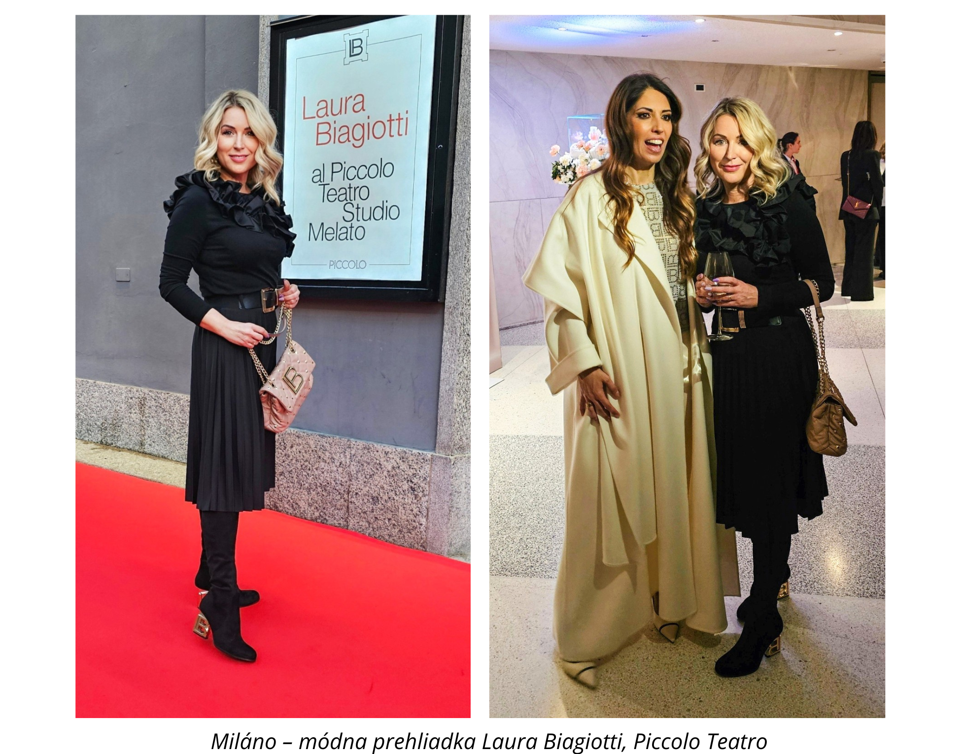 Miláno – módna prehliadka Laura Biagiotti, Piccolo Teatro